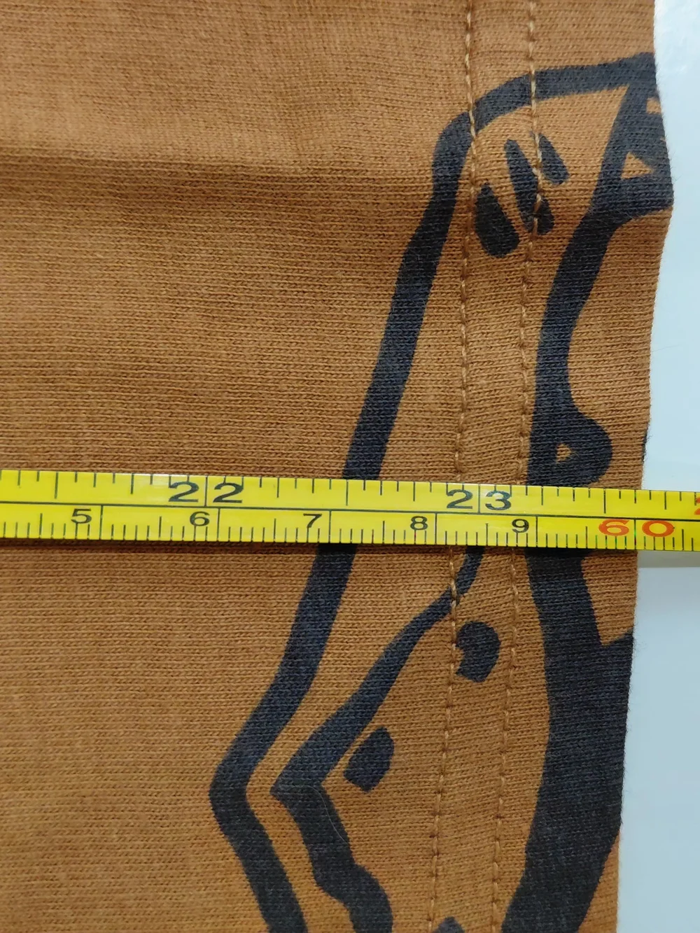 NWT Carter's Rust Brown Tee with Black Graphic Size 14